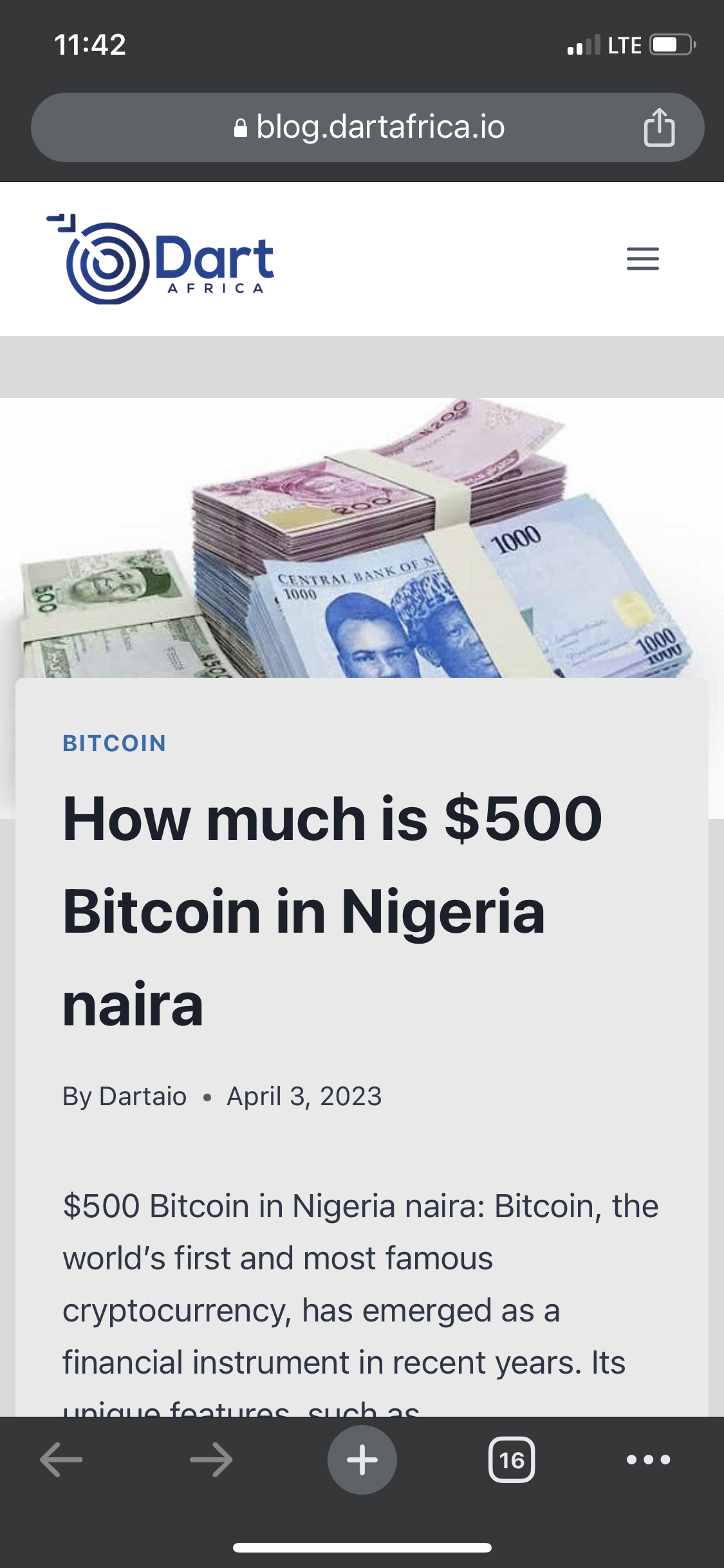 How much is $500 Bitcoin in Nigeria naira | Journal