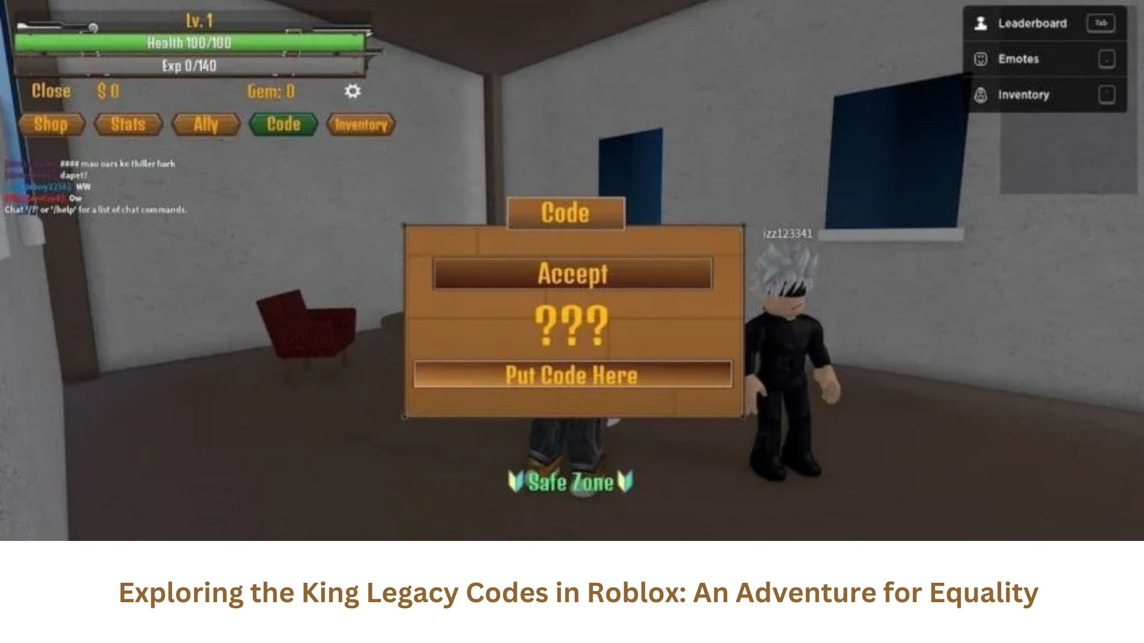 The Virtual Revolution: Deciphering the King Legacy Codes in Roblox