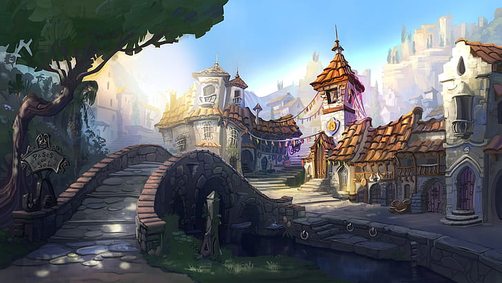 Fantasy town deals