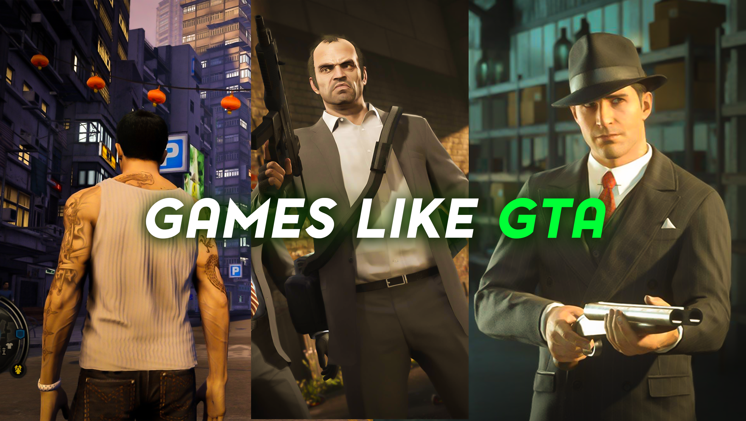 Best Games Like GTA Online