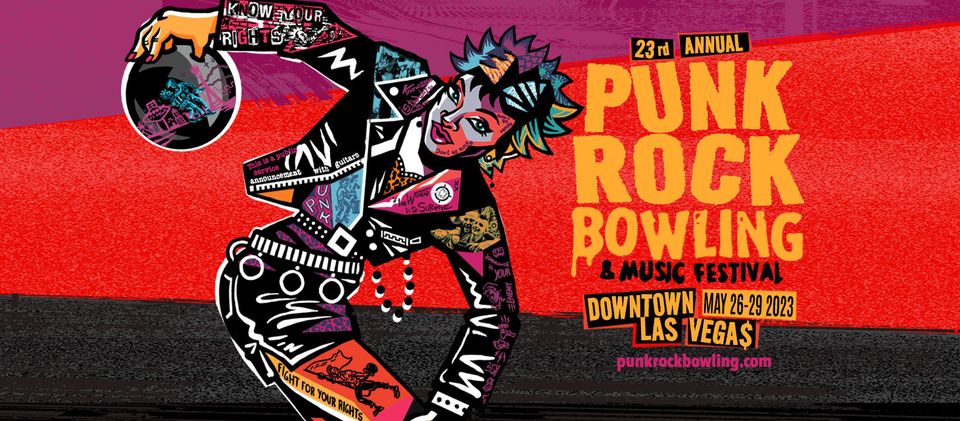 Dropkick Murphys Punk Rock Bowling 2023 Poster, Custom prints store