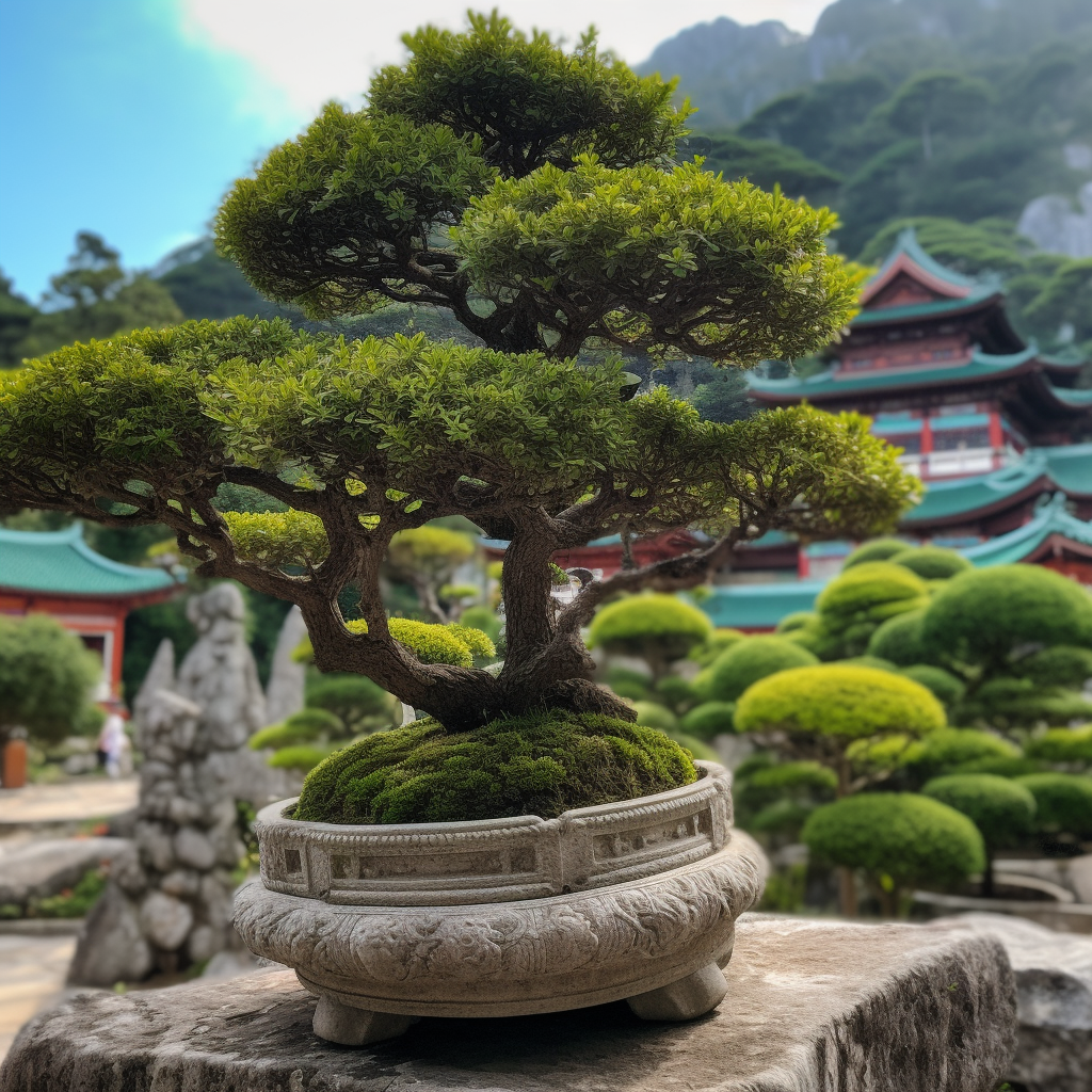 Want a weekend project!? Make your own Bonsai Zen garden with supplies from  Rooted! Transform a miniature umbrella tree into your own scu