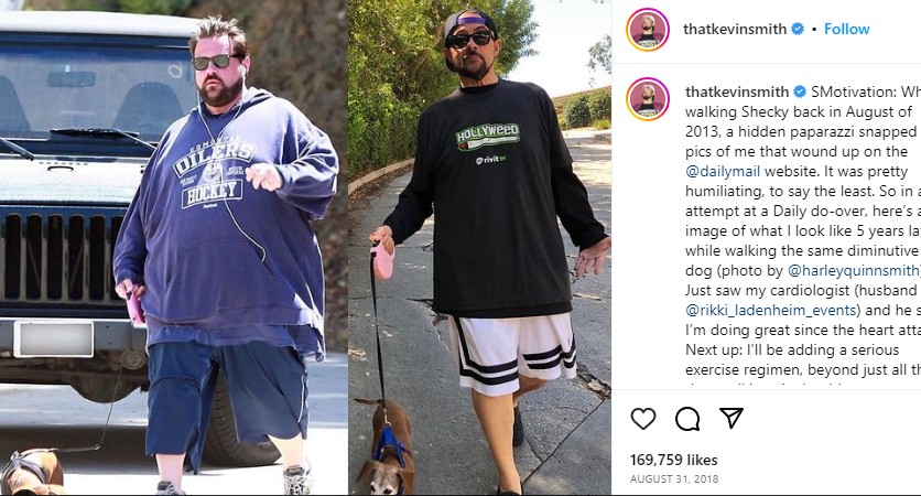 Kevin Smith Losing Weight