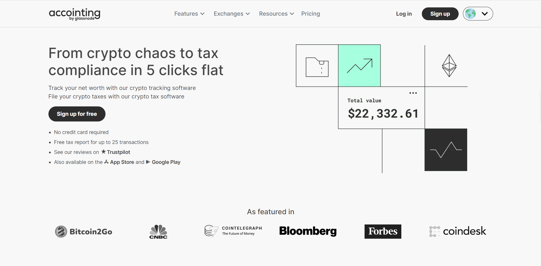 Accointing Review 2023: The Ultimate Crypto Tax Platform for Calculating  Gains and Simplifying Taxes | The Chain