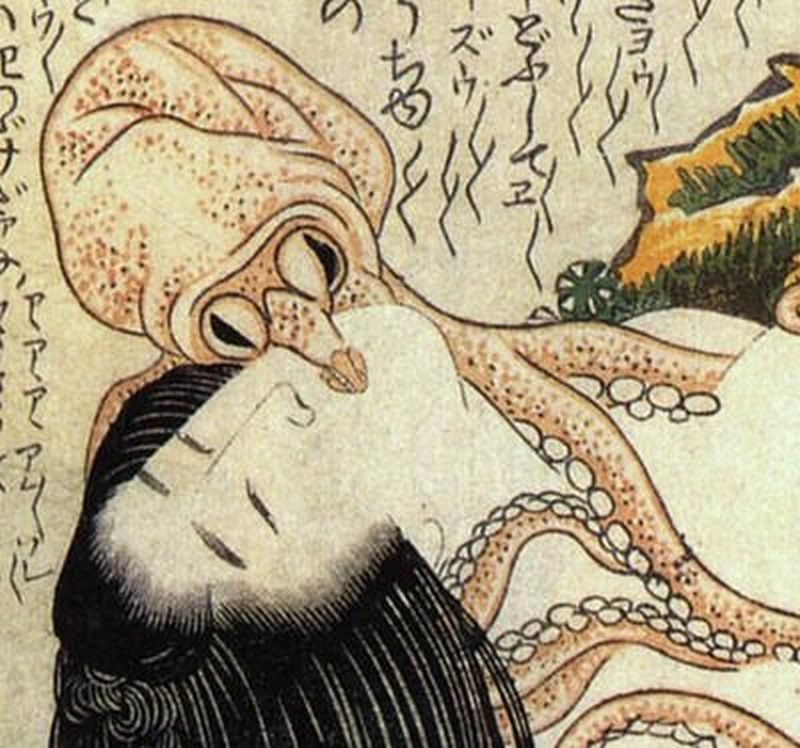 Dream Of The Fisherman's Wife Octopus Pleasuring A Woman