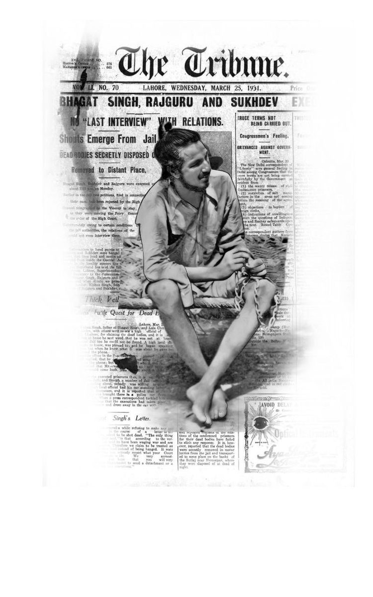 Honoring the bravery and sacrifice of Bhagat Singh, Rajguru, and Sukhdev on  Martyrs' Day🇮🇳 Their courage continues to inspire generations🙌, image size:750x1200