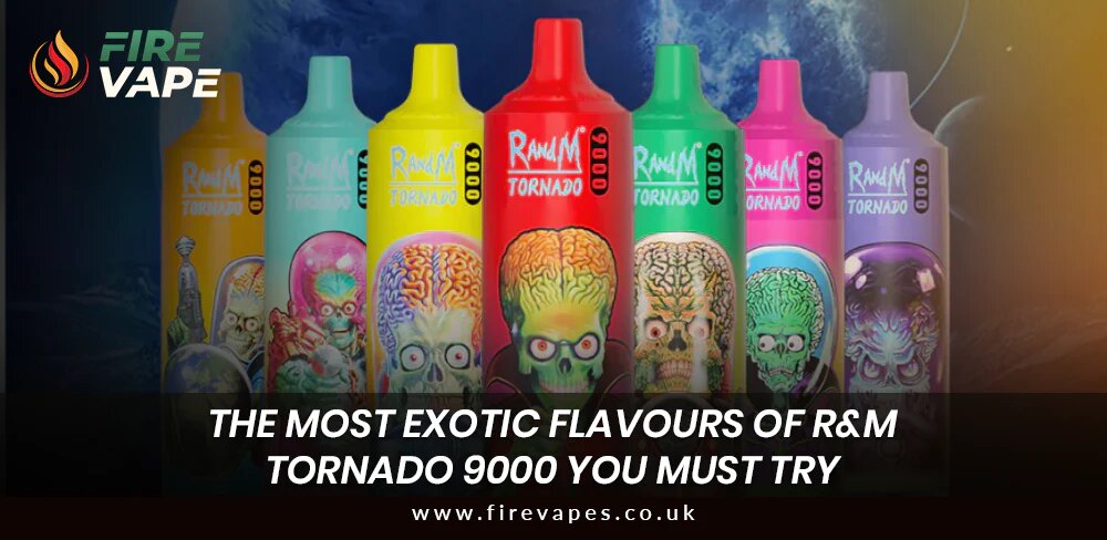 randm tornado 7000 best flavours RandM Tornado 7000 7k Puffs 56 Flavors Disposable Vape