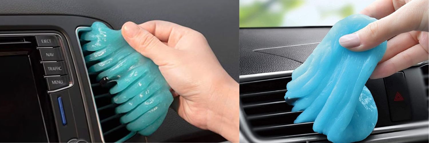 4 Pk Auto Cleaning Putty Gel Reusable Dust Cleaner Slime Keyboard Car Electronic