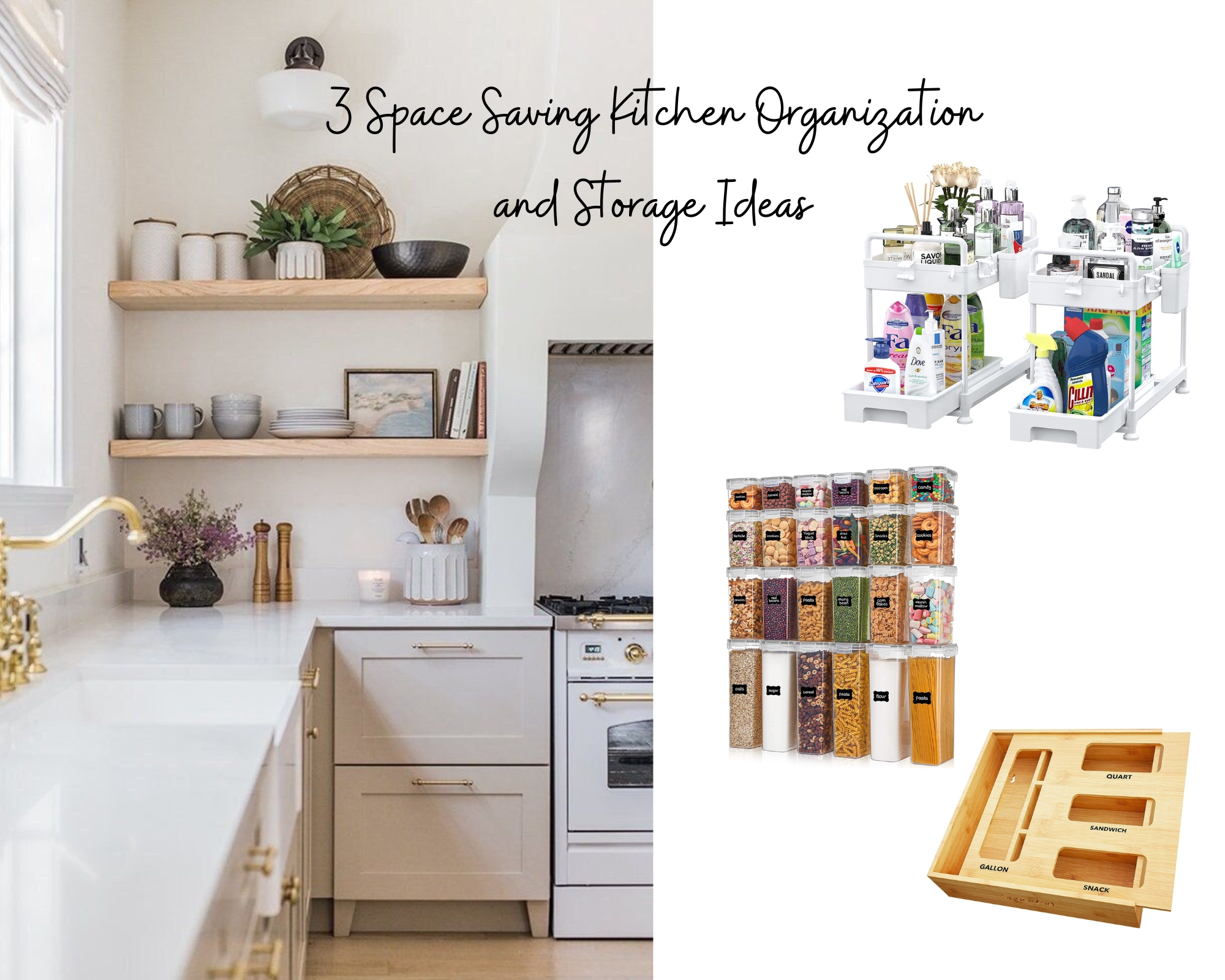 Space-Saving Small Kitchen Storage Ideas