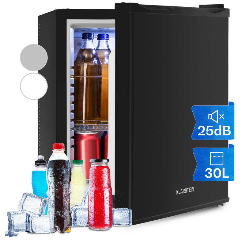 Vasip Mini Frigo de Chambre 15L/21 Canettes 330ml Petit Frigo