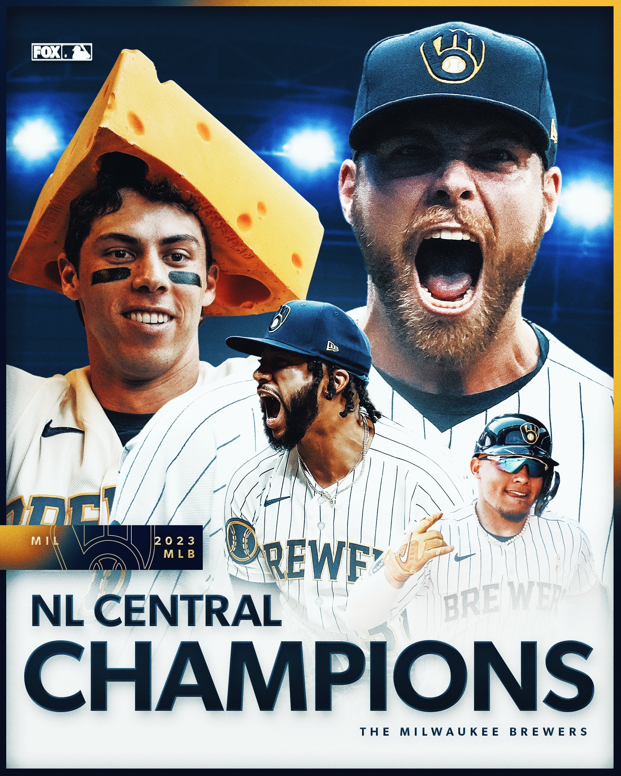 Brewers clinch 3rd NL Central title in 6 seasons despite loss to