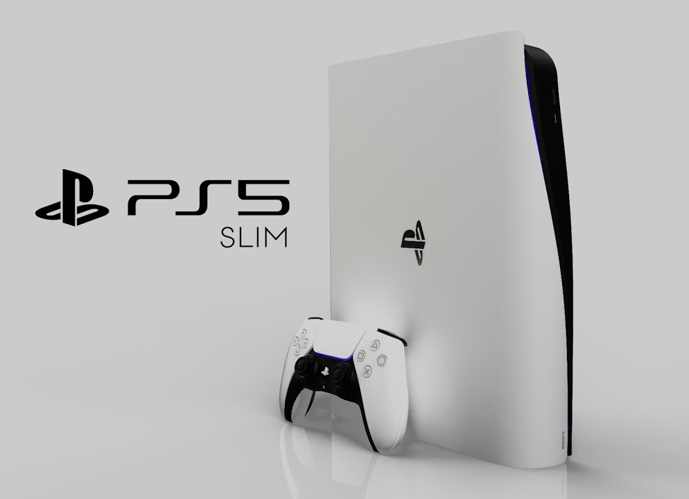 PS5 Slim vs regular size comparison