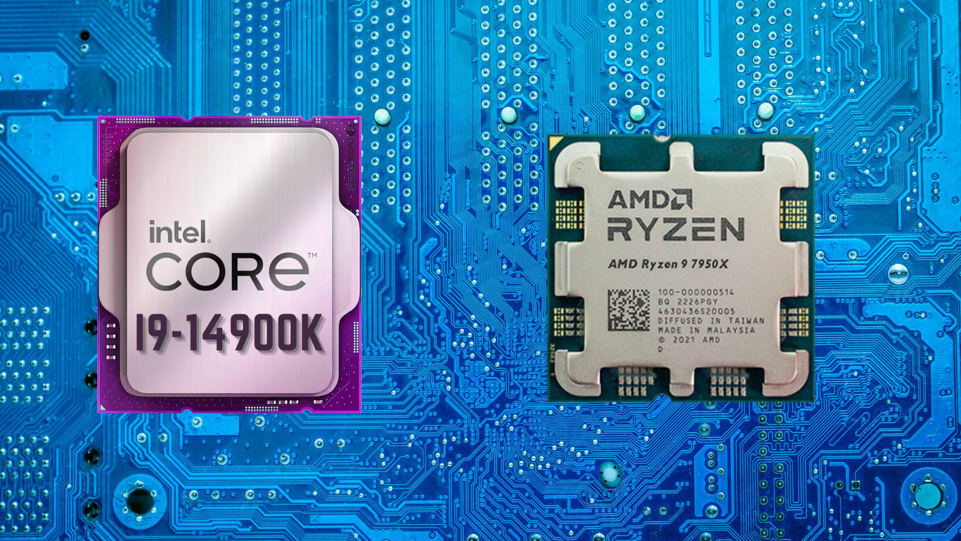 Intel Core i9-14900K is reportedly only 2% faster than AMD Ryzen 9 7950X3D