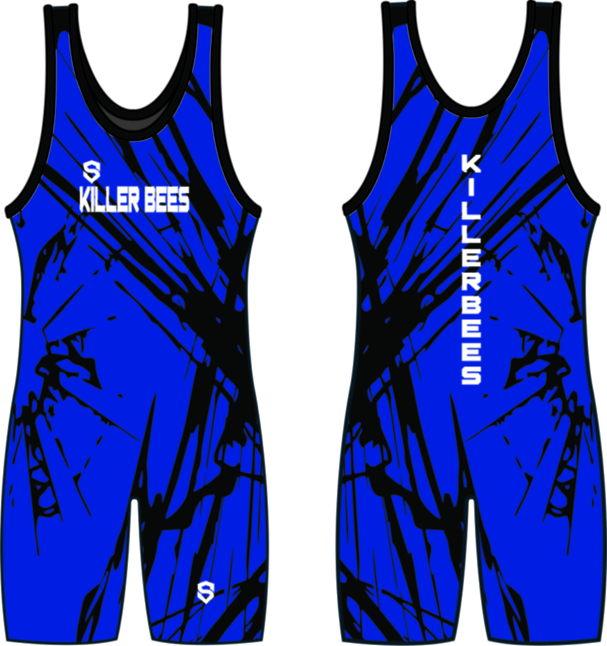 KILLA BEES Wrestling Singlet KILLA BEES Wrestling Singlet