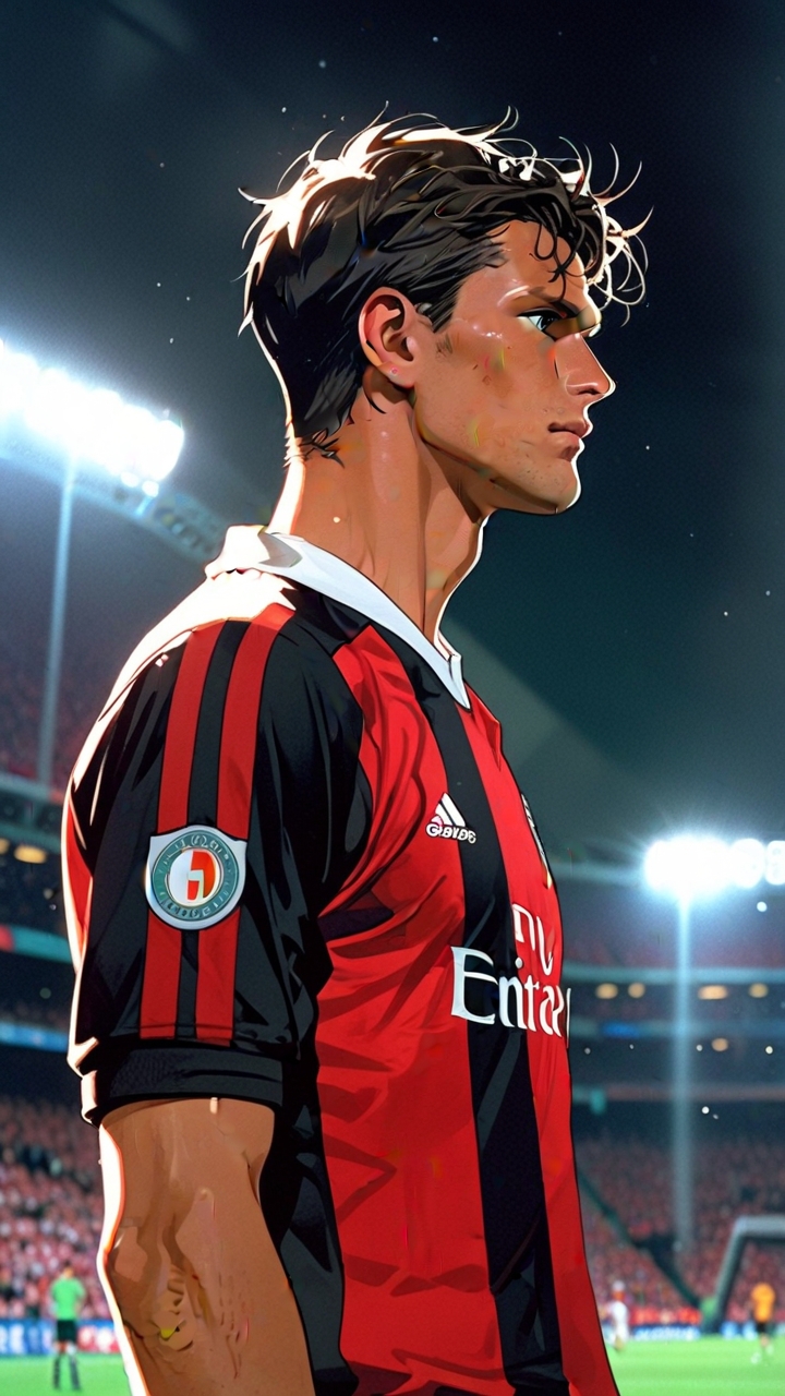 Marco Van Basten AC Milan Soccer Sportstars Action Figure