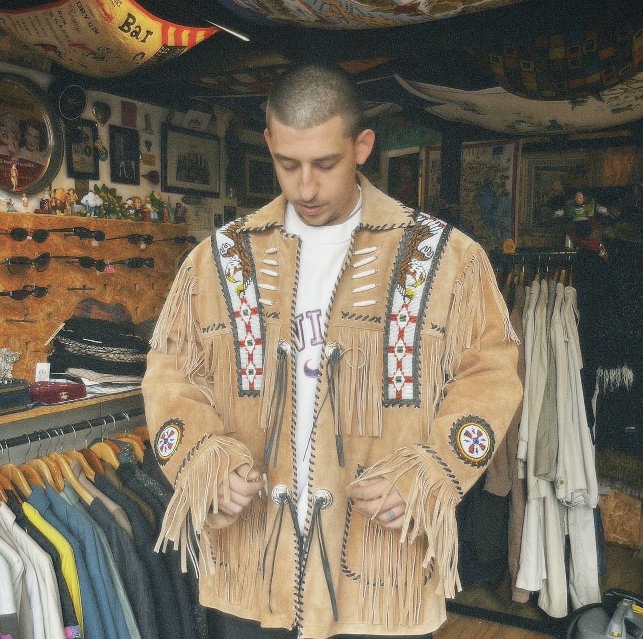Native american jacket best sale