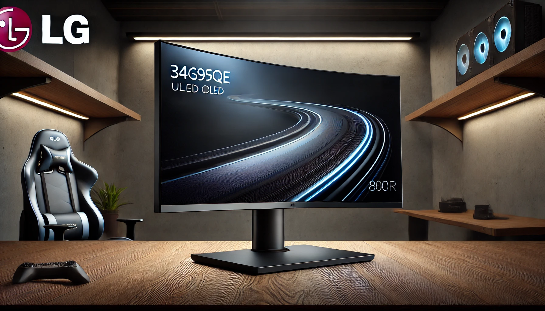 LG 34GS95QE Ultragear OLED Curved Gaming Monitor: A Seamless Blend