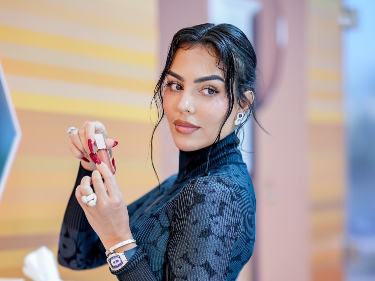 princess polly baby blue dress Georgina Rodriguez's latest move fuels secret wedding buzz with Cristiano  Ronaldo