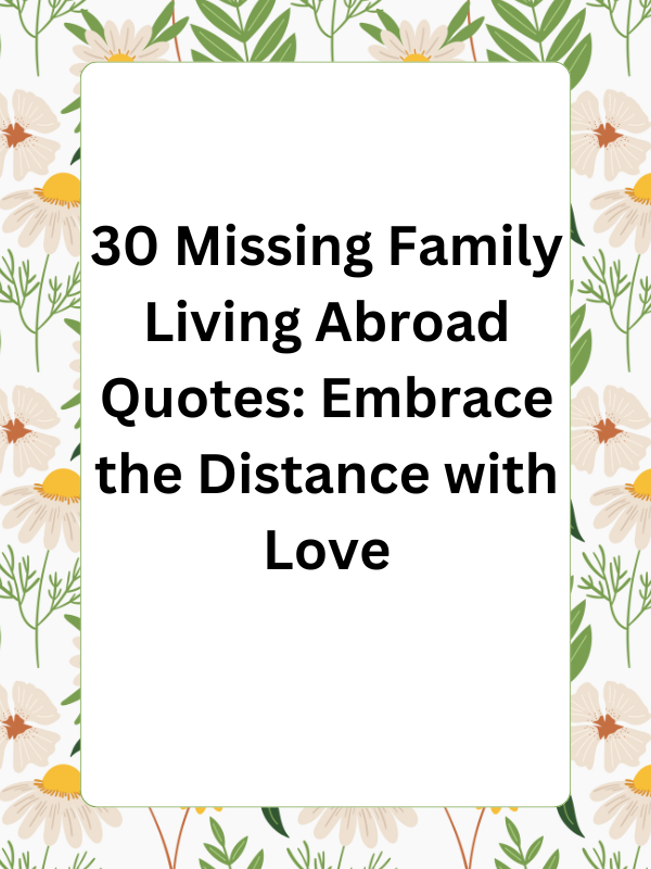 Family Missing Quotes