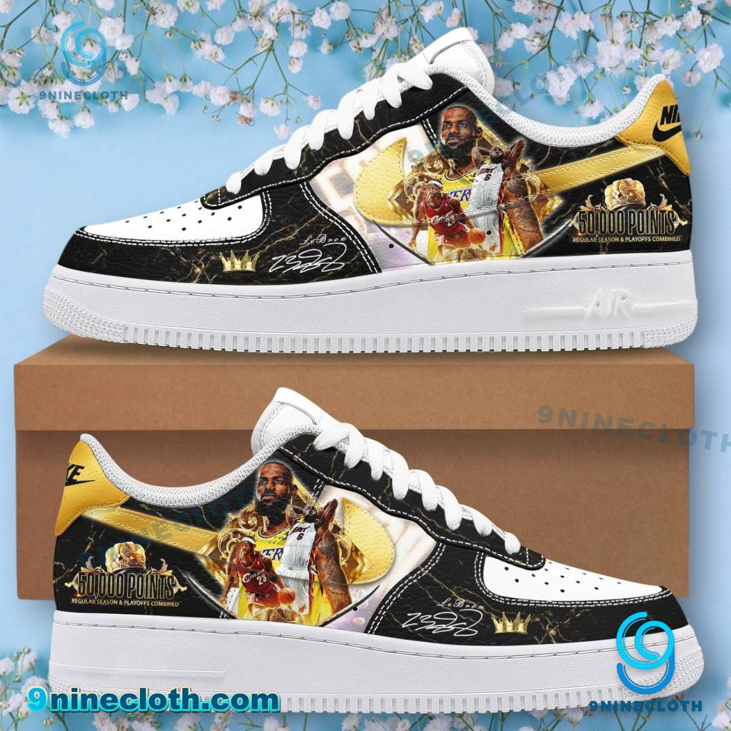 LeBron James 50,000 Points: Air Force 1s for a Historic LeBron James 50,000 Points: Air Force 1s for a Historic