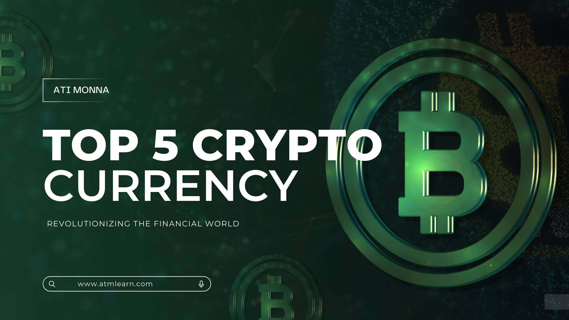 TOP 5 CRYPTOCURRENCY | Motivation