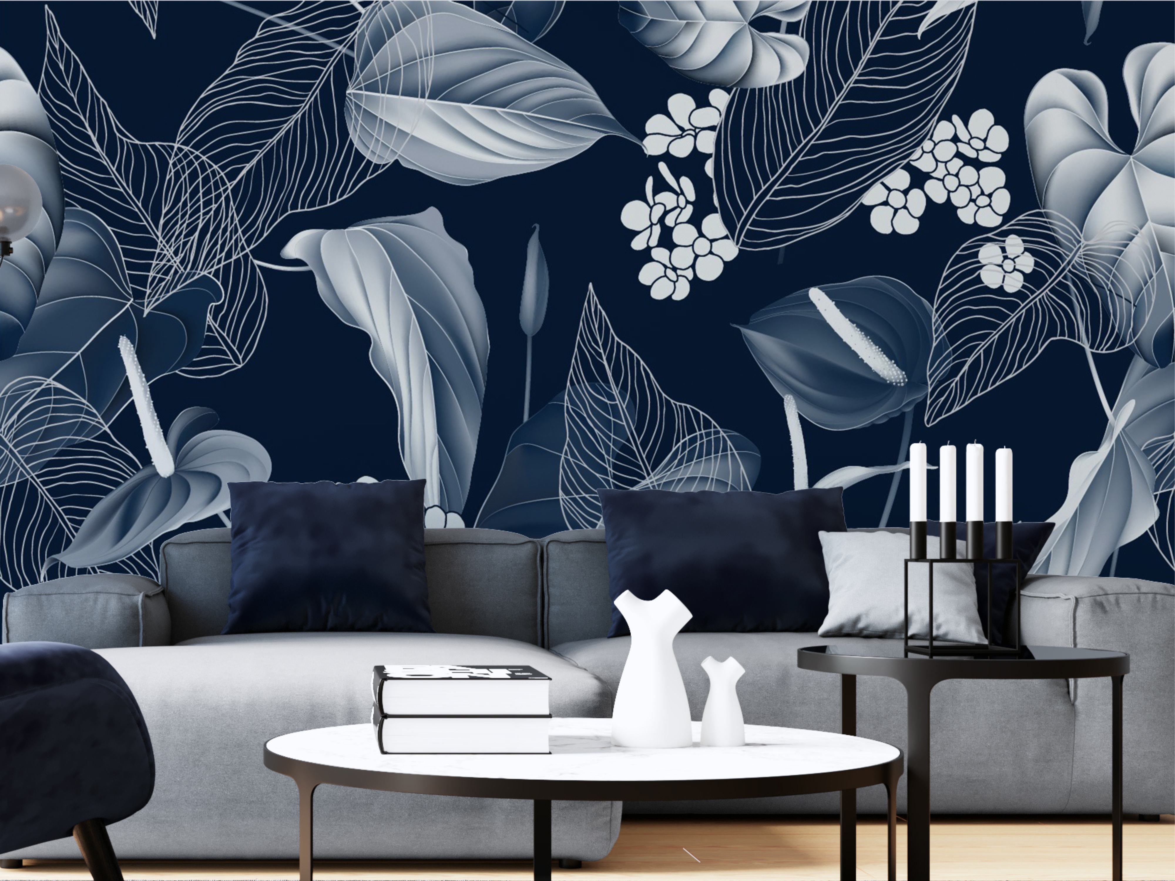 Wallpaper Room Design Photo