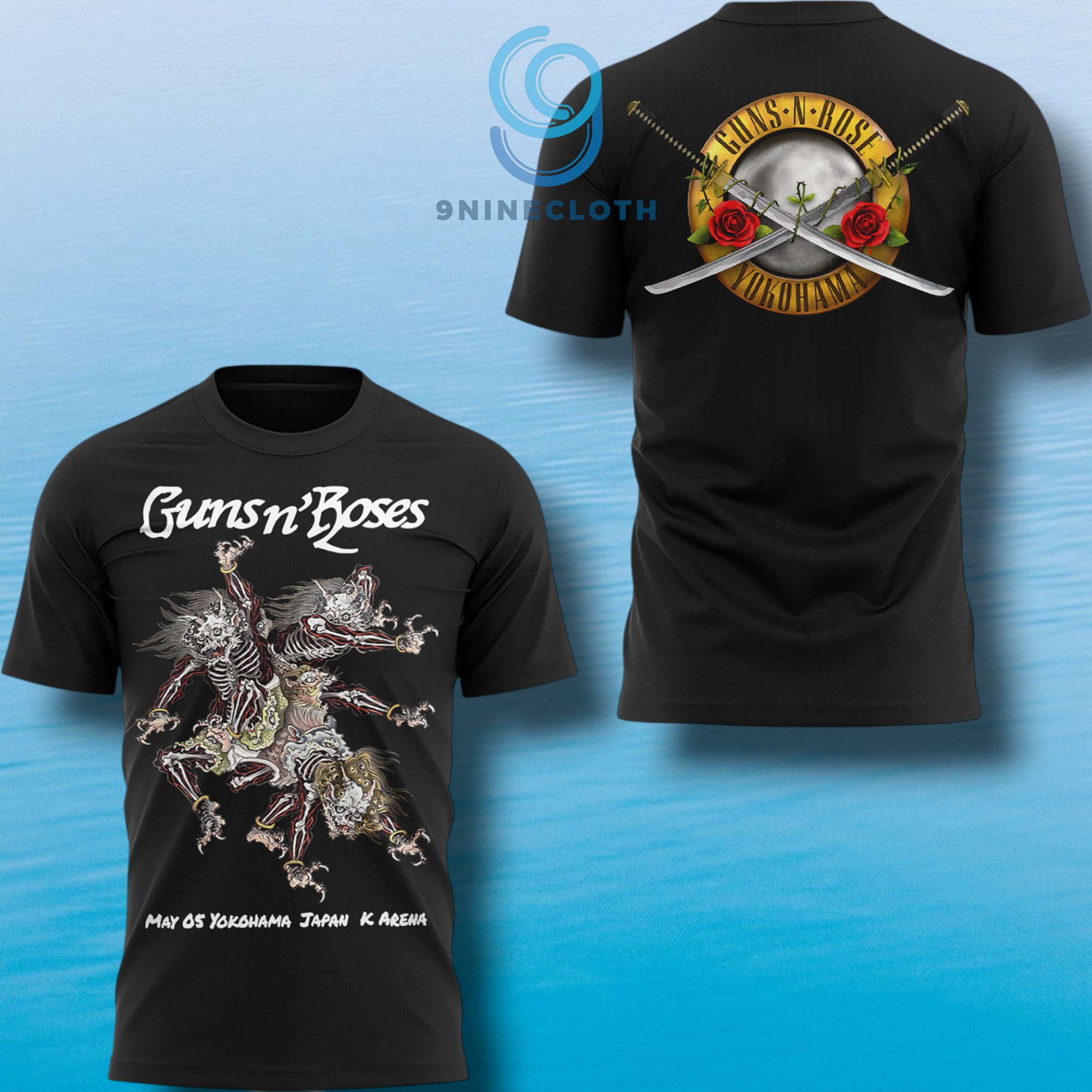 Guns N' Roses Japan 2025 Exclusive T-Shirt【グッズ