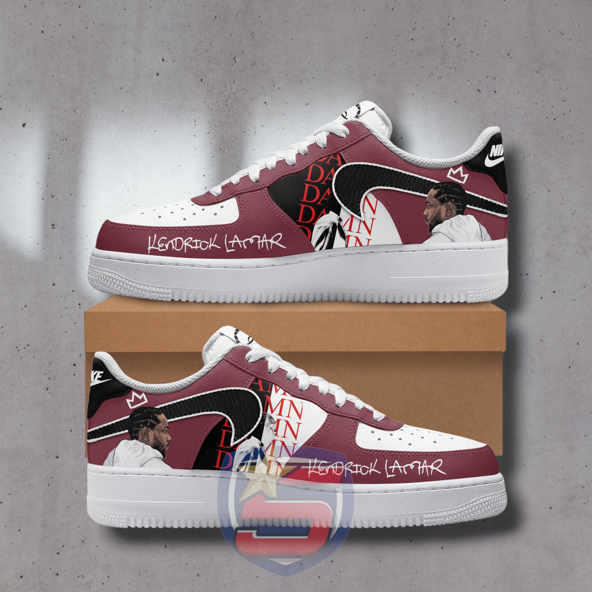 damn shoes kendrick lamar