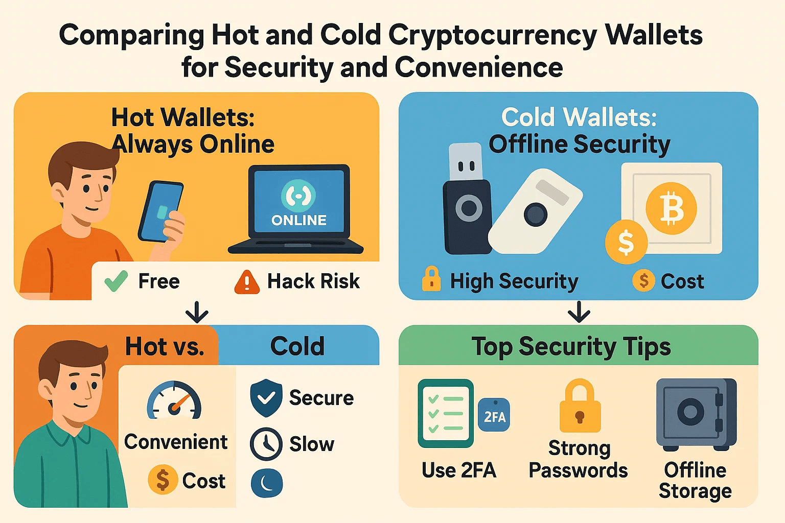 Crypto Wallet Types: Hot vs. Cold & Essential Security Guide | 01