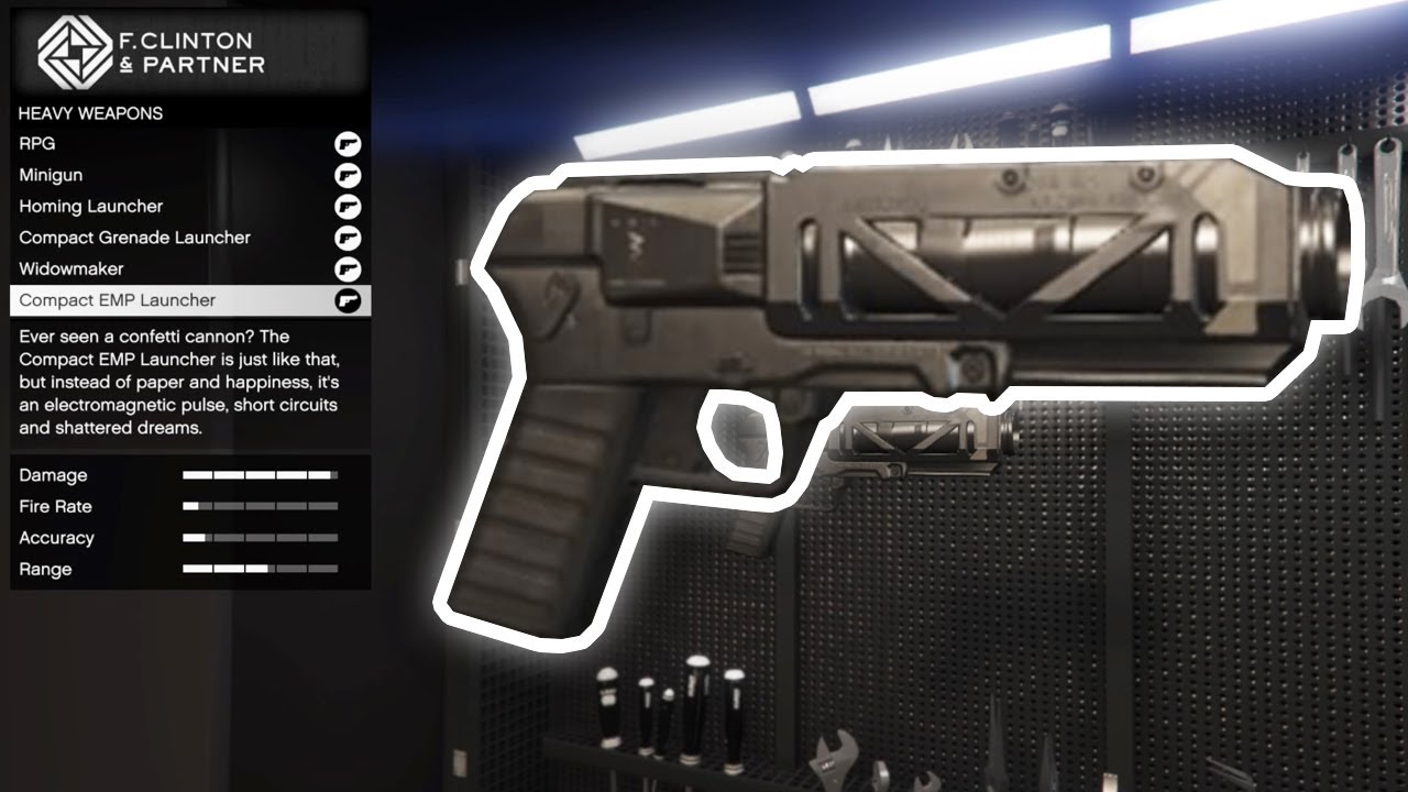 GTA 6: The Features of the Portable EMP Launcher in GTA 6 | Gamers, image size:1280x720