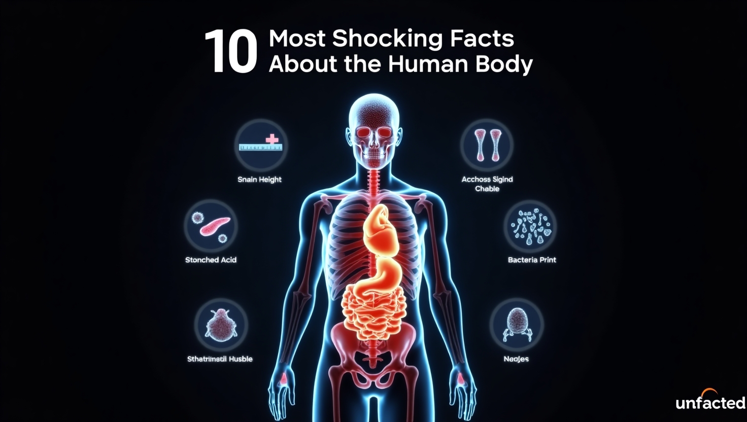 Top 10 Facts About The Human Body You Should Know