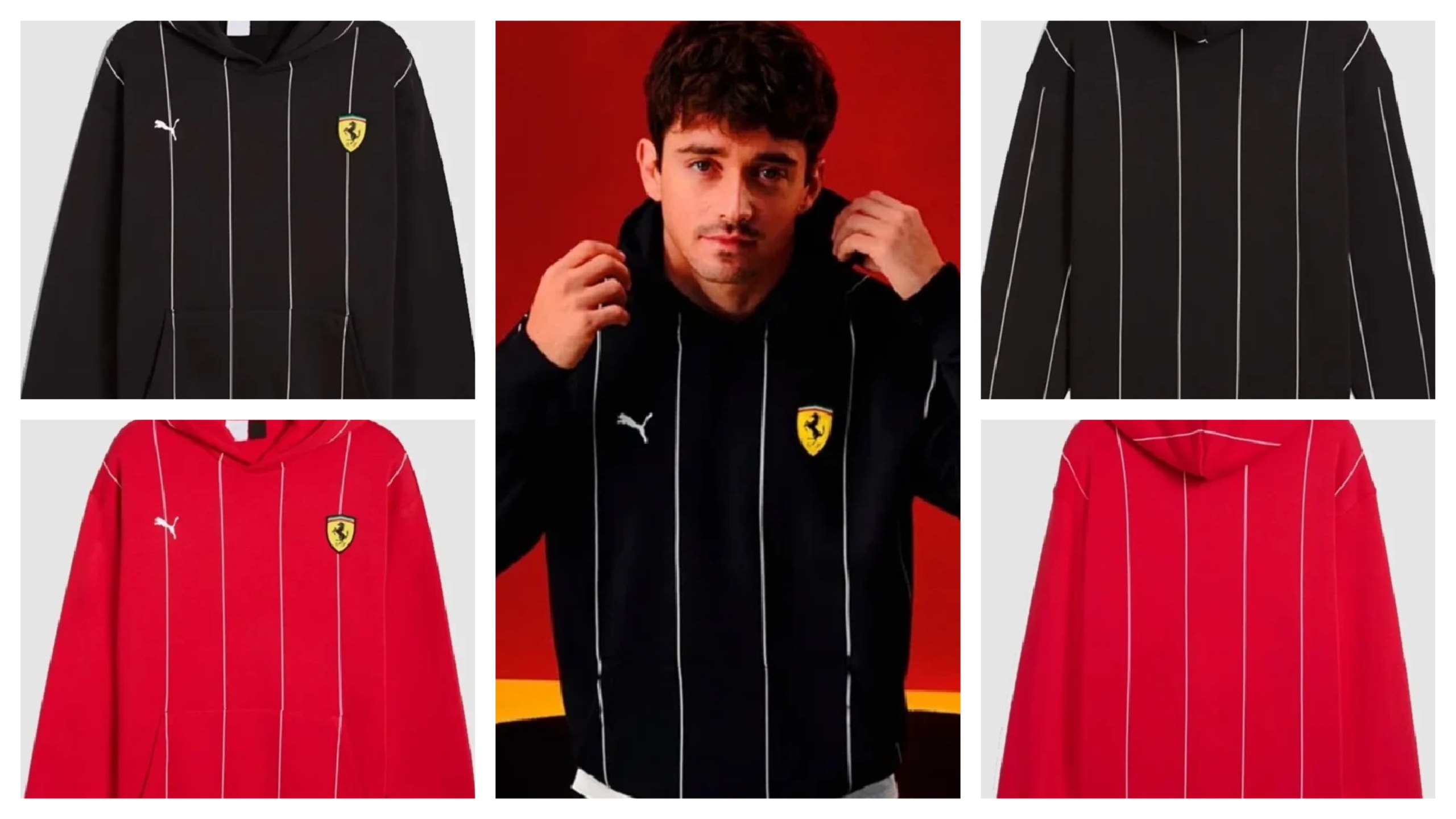 PUMA x Scuderia Ferrari HP ハーフジップ スウェット PUMA公式】メンズ フェラーリ チーム ハーフジップ スウェット
