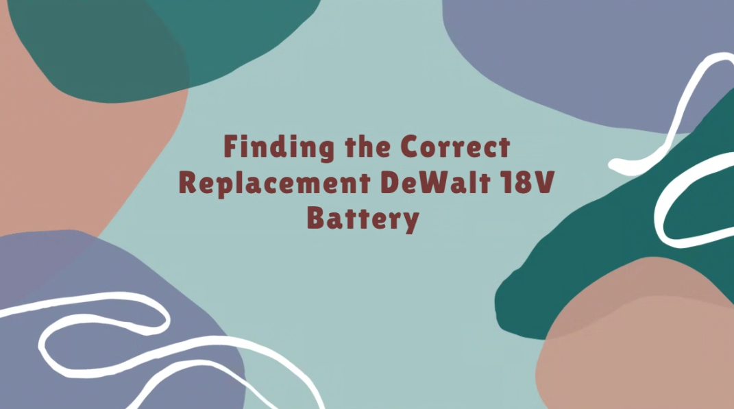 UpStart Replacement Battery For DeWalt DC330 – Compatible With DeWalt 18V NiCD Power Tools (1300mAh)