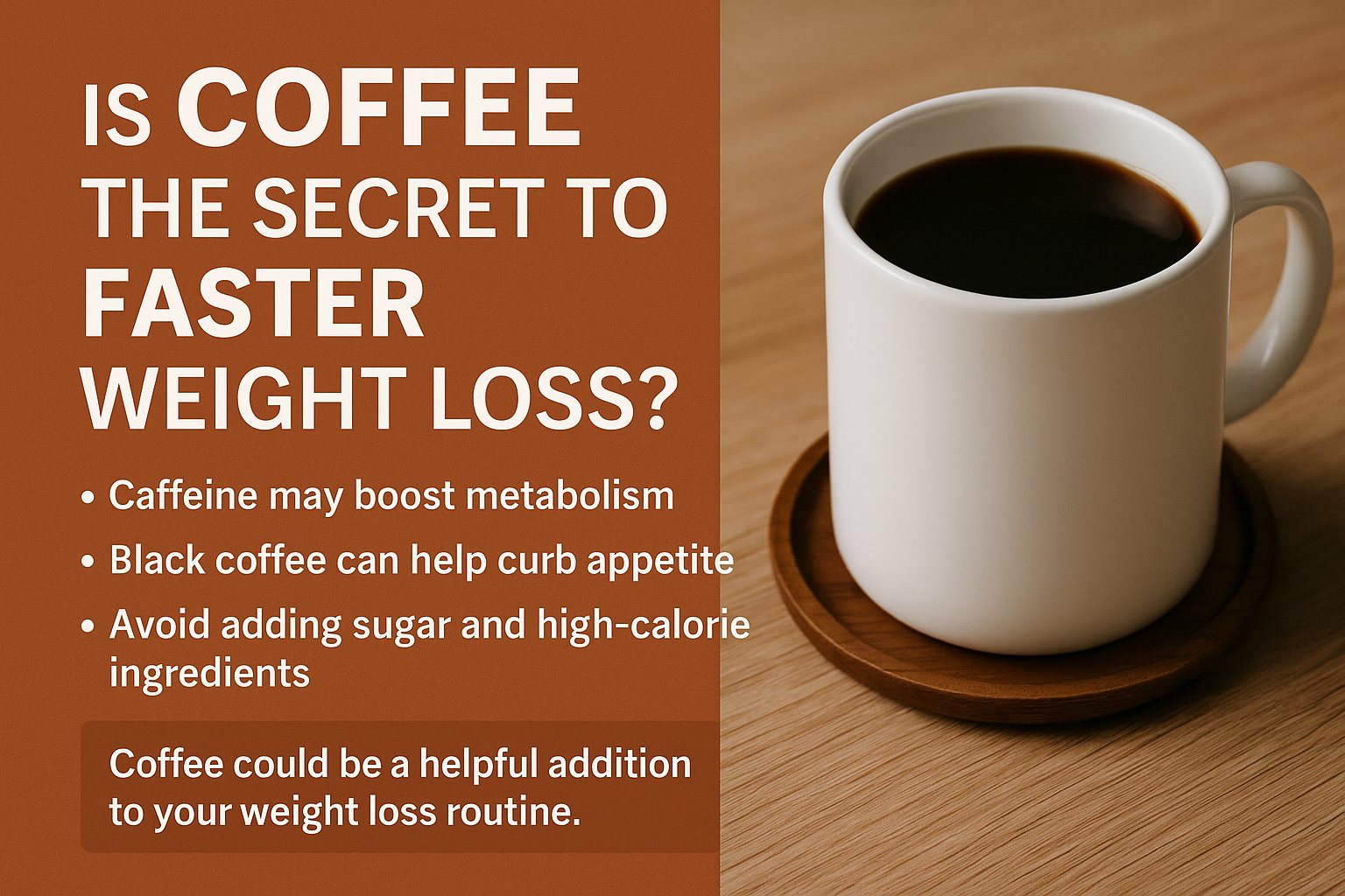 Can Coffee Speed Up Weight Loss? Surprising Facts Revealed!