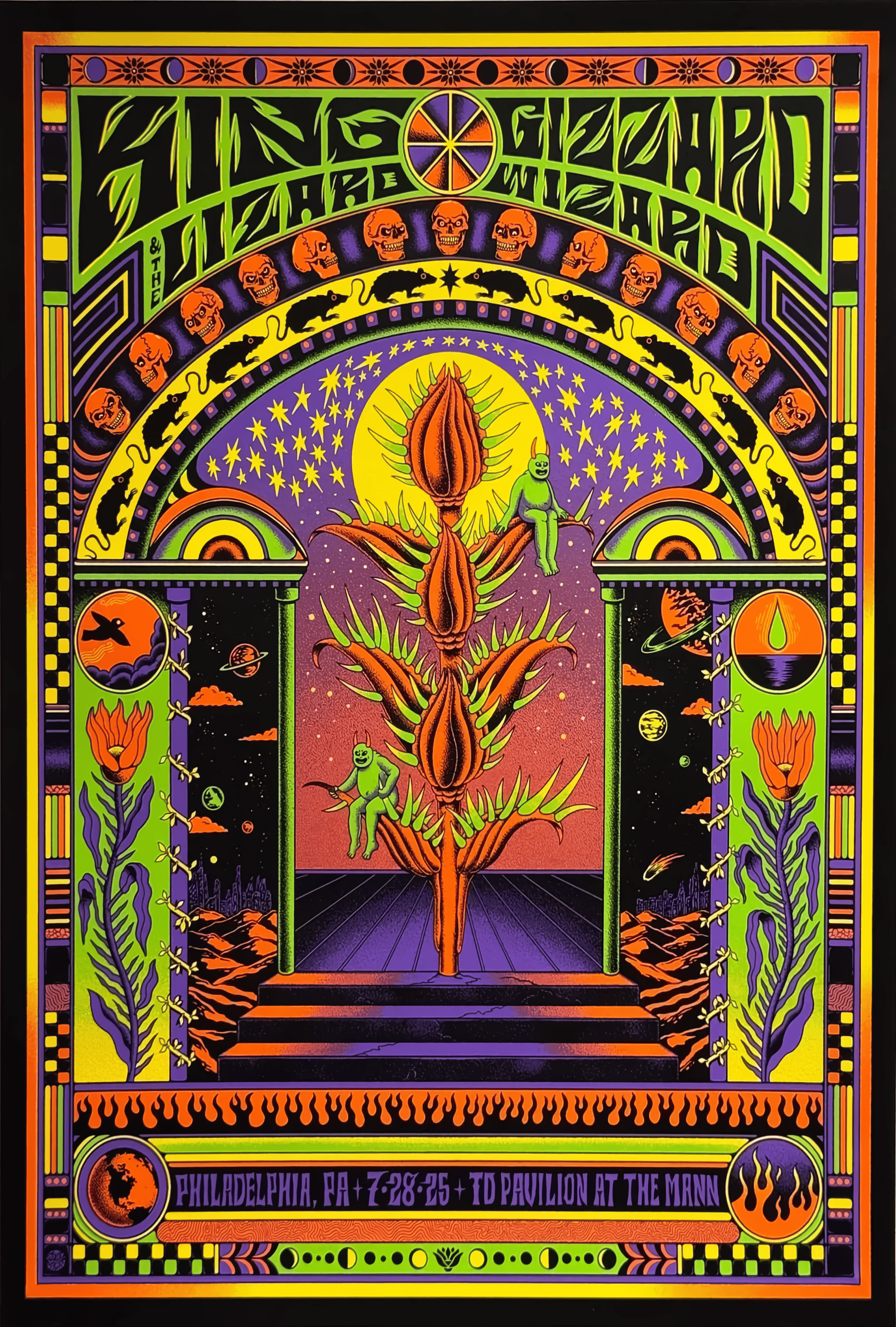 King Gizzard And The Lizard Wizard TD Pavilion At The Mann