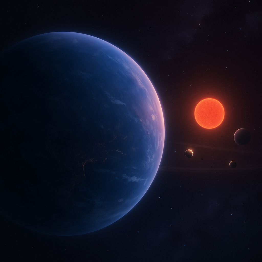 A New System of “Super-Earths” Found Around Star Gliese: Multiple  Potentially Habitable Worlds Discovered | Futurism, image size:1024x1024