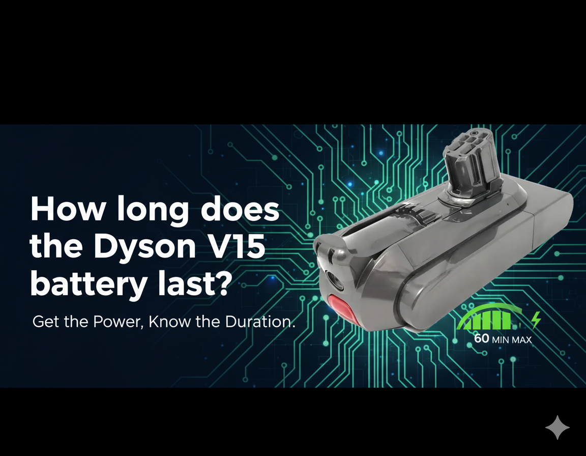 How Long Does Dyson V15 Detect Battery Last? Full Lifespan Guide