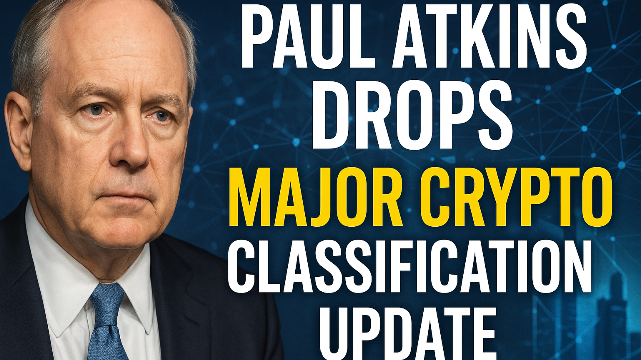 SEC Chair Paul Atkins Proposes New Crypto Token Categories — And It Could  Change Everything | 01