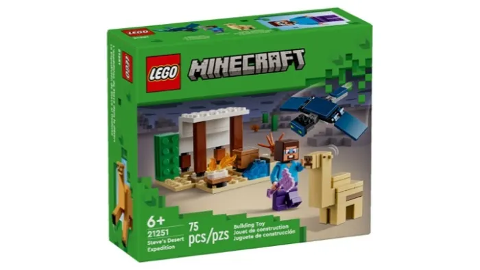 LEGO Minecraft Steve's Desert Expedtion 21251 Review | Geeks