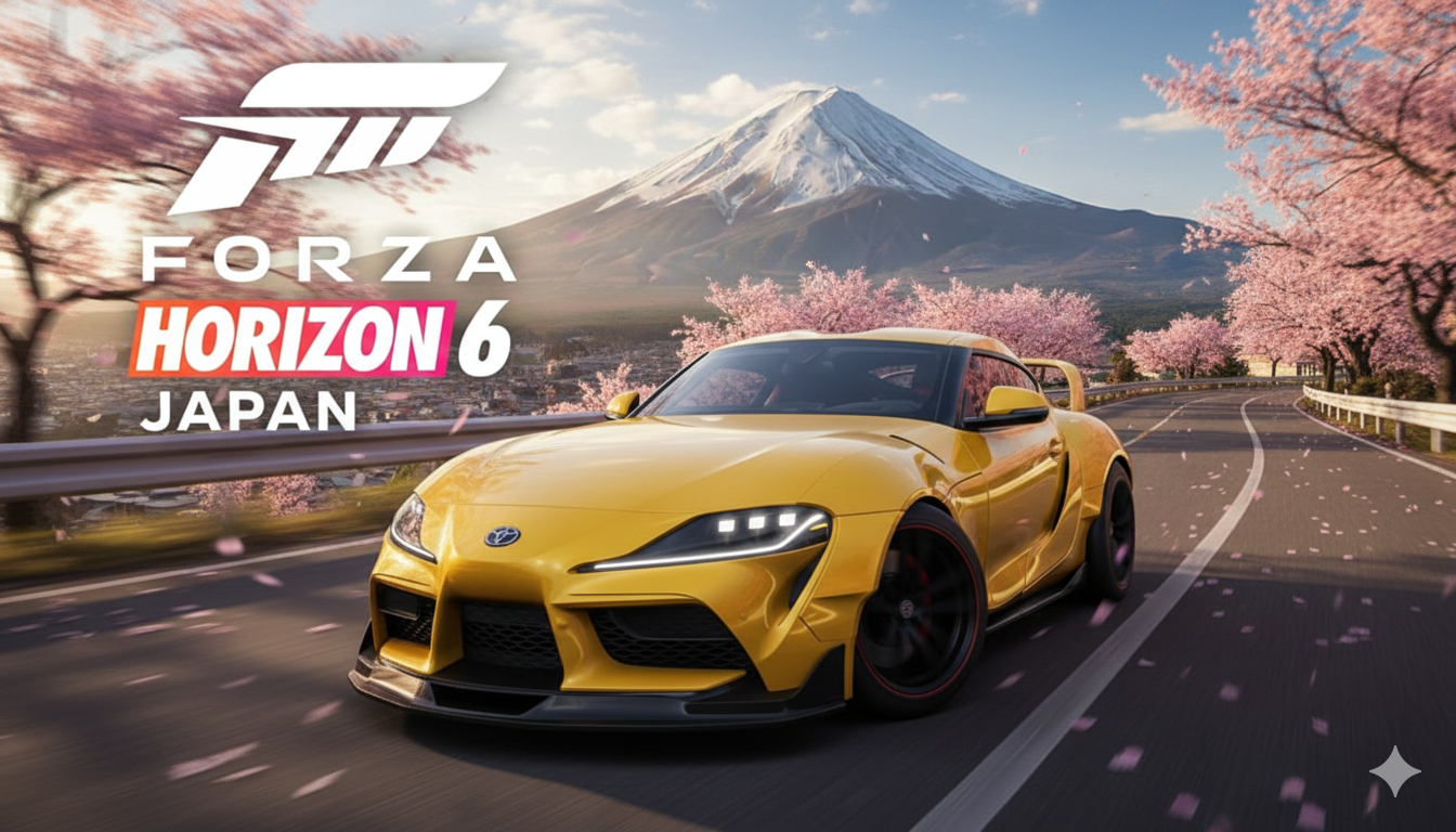 Forza Horizon 6 Japan illustration