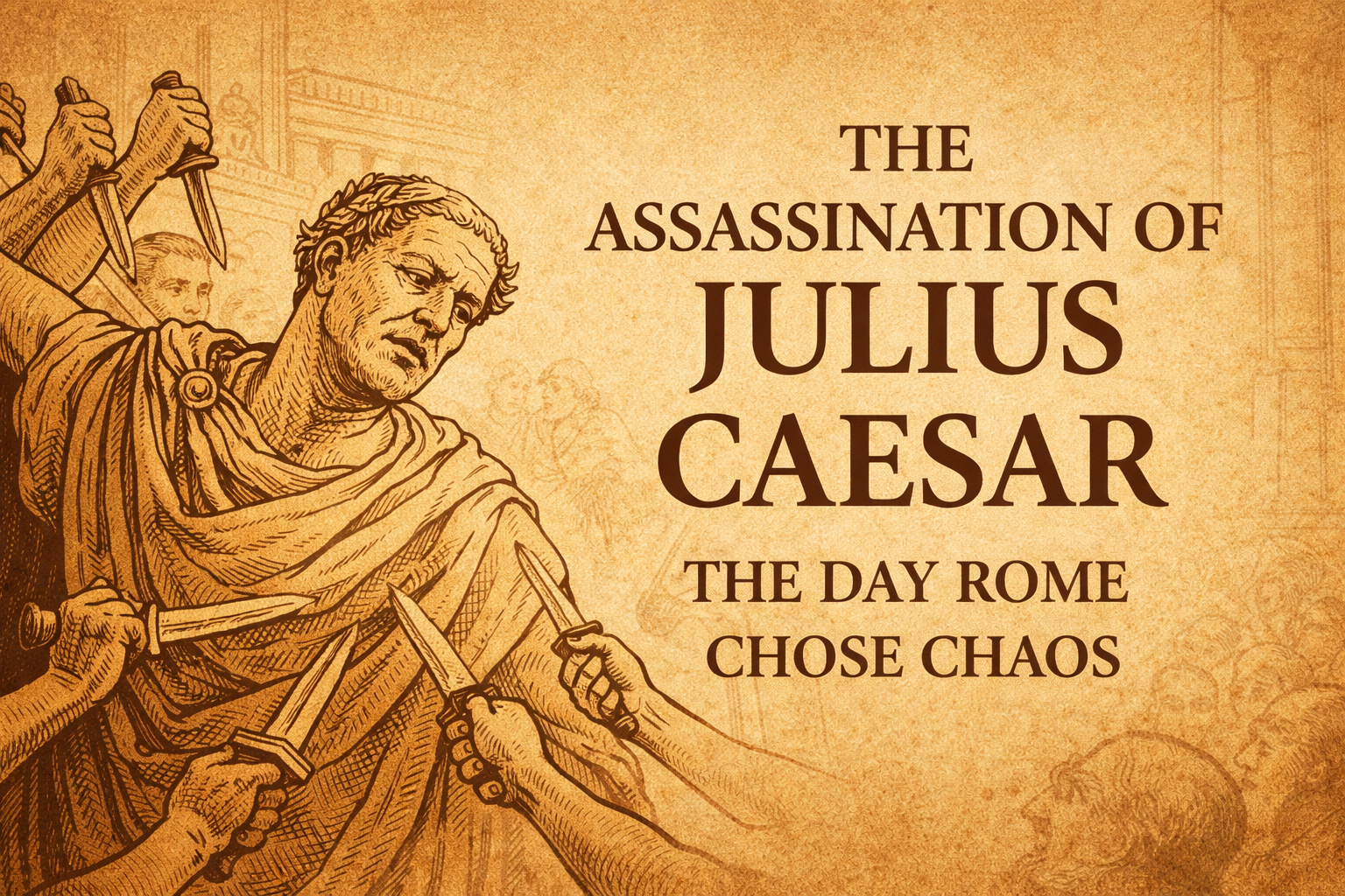 The Assassination of Julius Caesar | History, image size:1536x1024