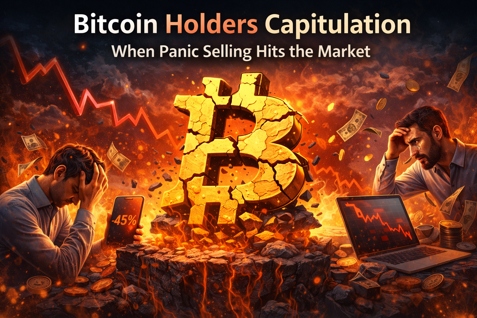 Bitcoin Holders Capitulation: What It Means and Why It Matters | The Chain