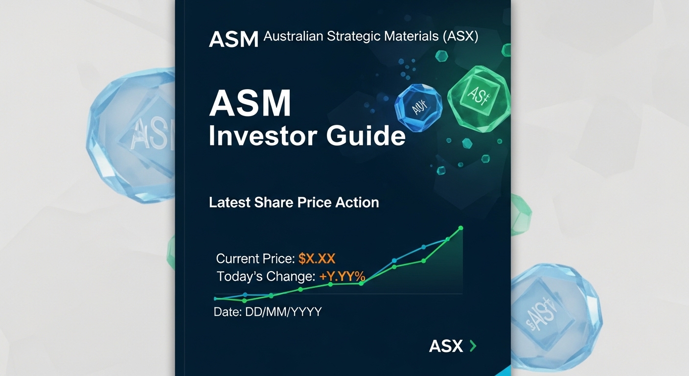 Australian Strategic Materials ASM ASX Investor Guide with Latest Share  Price Action | Trader