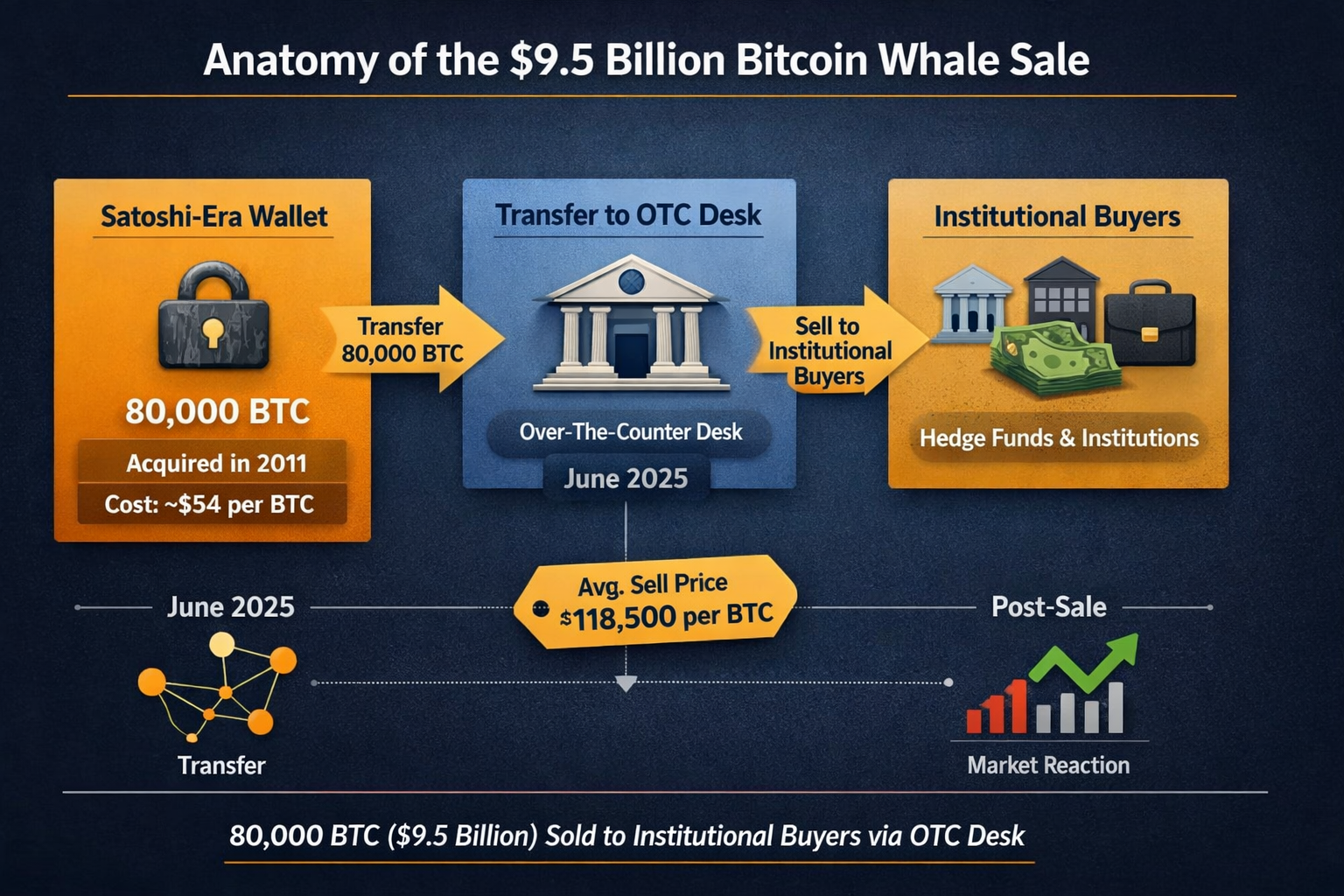 Bitcoin Whale $9.5 Billion Crypto Sale: Market Impact & What Traders Must  Know | The Chain