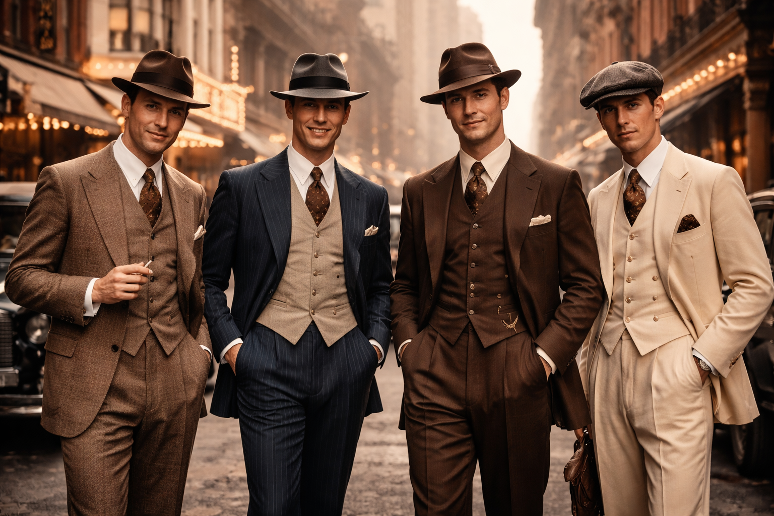 1920s Men Fashion Formal