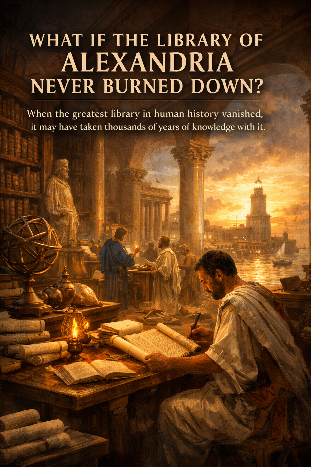What If the Library of Alexandria Never Burned Down? | History