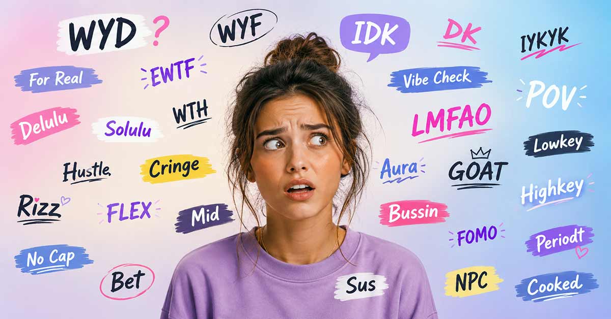 40+ GenZ Slang Words For Daily Communication | Education