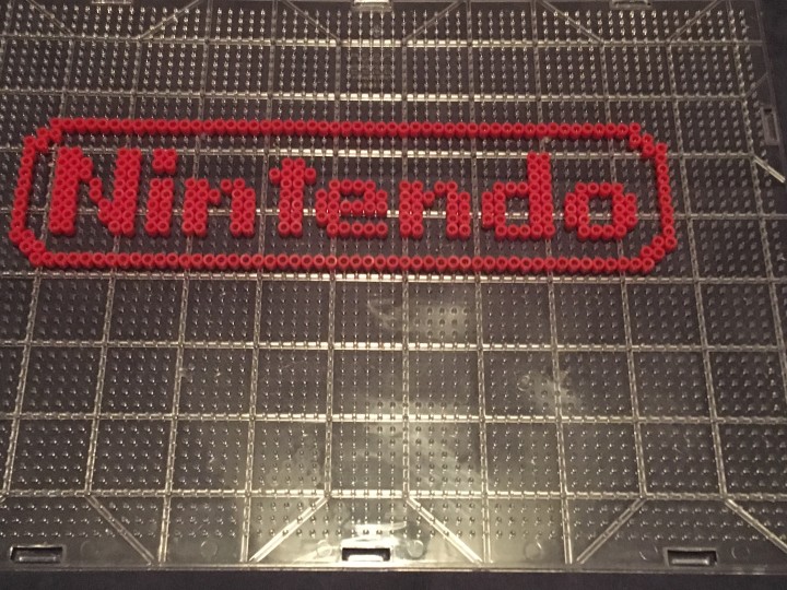 Nintendo Logo Perler Bead DIY