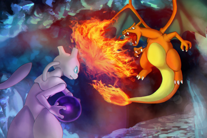 Pikachu Images Pikachu Vs Charizard Pokemon Match