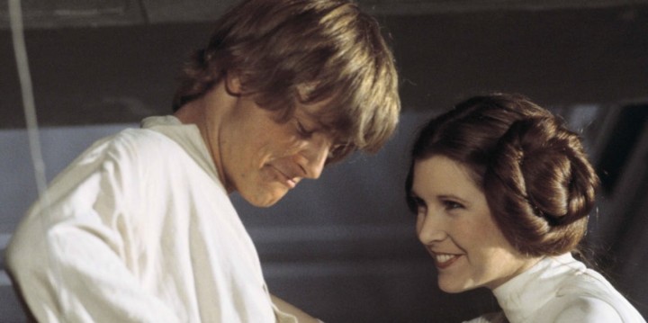 Lost And Found Luke And Leia Kiss